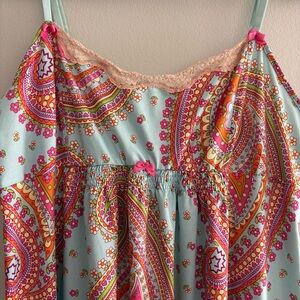 Betsey Johnson Multicolor Boho Top